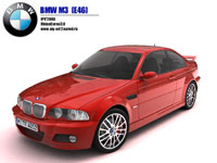 BMW M3 [E46] (вид спереди) 2006 год