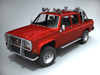Jeep Chevrolet TUNING (вид спереди) 2005 год