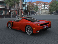 Ferrari Enzo (вид сзади) Modeling 2004 год - Render 2006 год